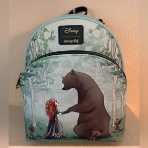 FIRM🏹Loungefly Disney Brave Merida Bears Mini Backpack